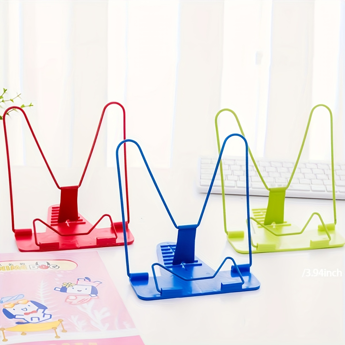 Tablet Stand Adjustable - Katlanabilir Masaüstü Kitap Standı, Ayarlanabilir Açılı