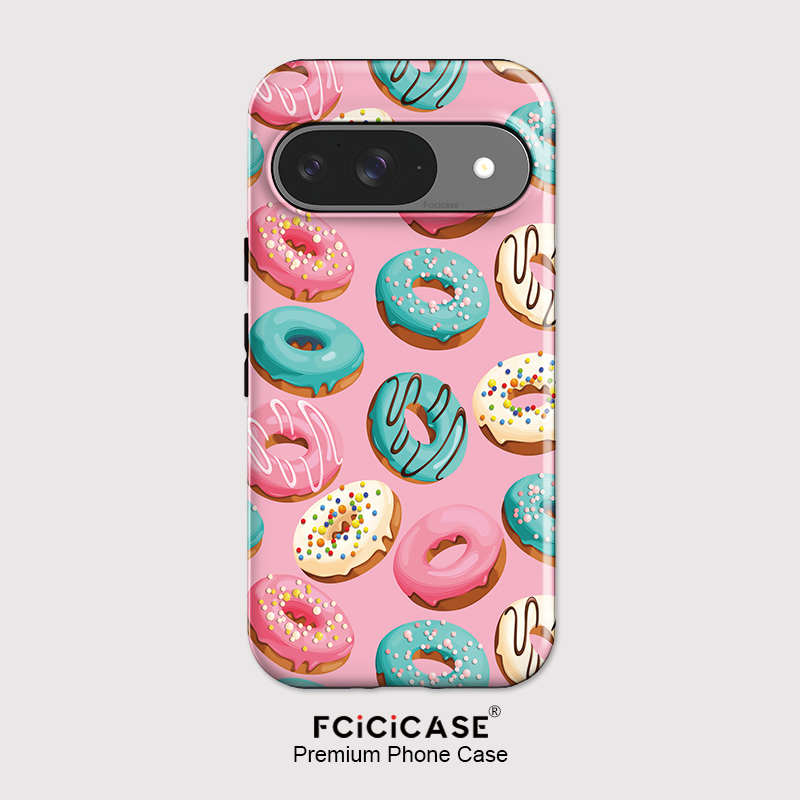 Google Pixel 8A - Fcicicase 2'si 1 Arada Çift Katmanlı