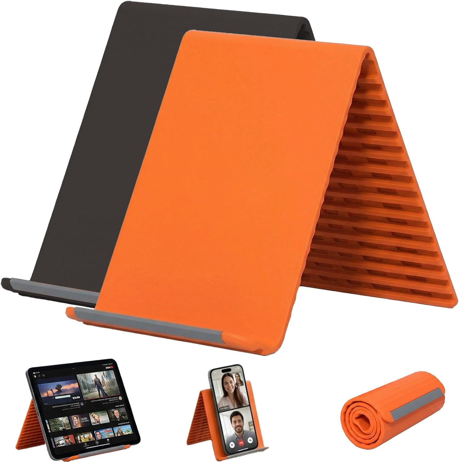 Tablet Stand Adjustable - Taşınabilir Silikon Cep Telefonu Tutucu, Esnek