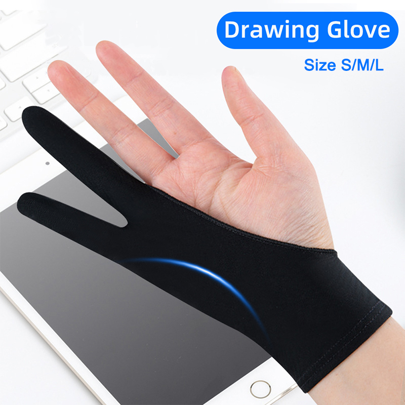 Drawing Glove Artist - Iki Parmak Çizim Eldiven Palm Anti-dokunmatik