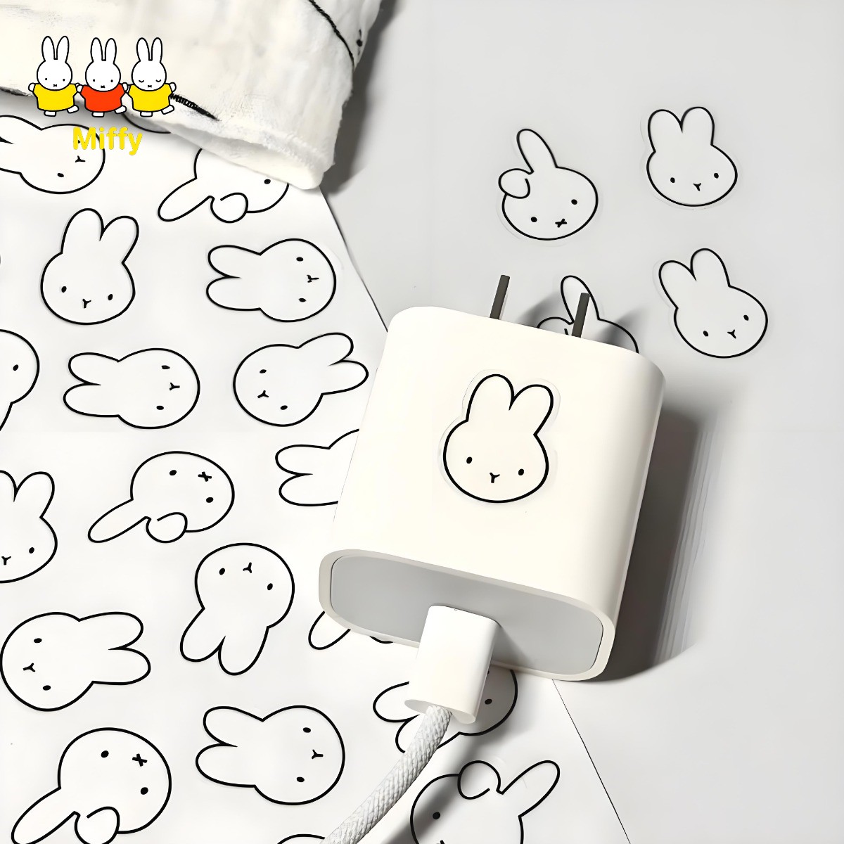 Tablet Cute Accessories - Kawaii Anime Miffy Tavşan Su Bardağı