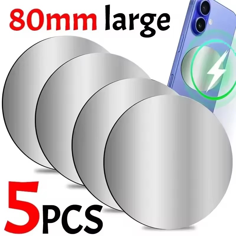 Useful Tablet Accessories - 1-5 adet 8CM manyetik Metal plaka