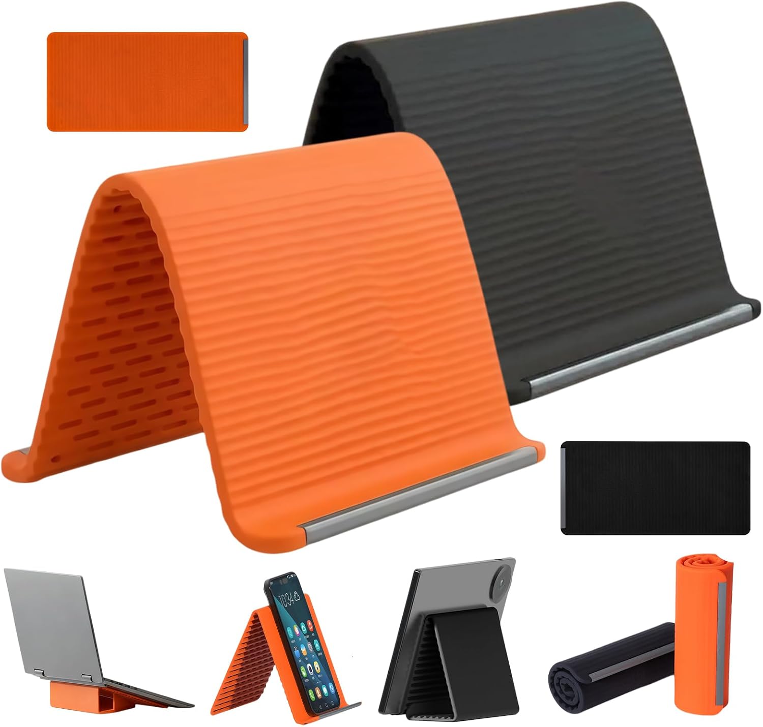 Useful Tablet Accessories - Yaratıcı Esnek Katlanabilir Dönüştürülebilir Stand Tembel