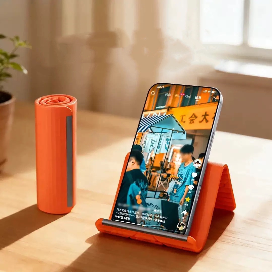 Tablet Accessories - Tembel Taşınabilir Telefon Standı Silikon Masaüstü