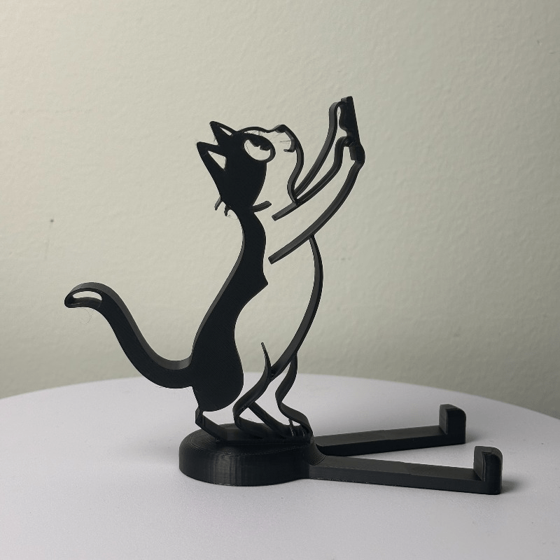 Soyut Oyuk Çizgili Kedi Telefo - Useful Tablet Accessories incelemesi ve fiyatı