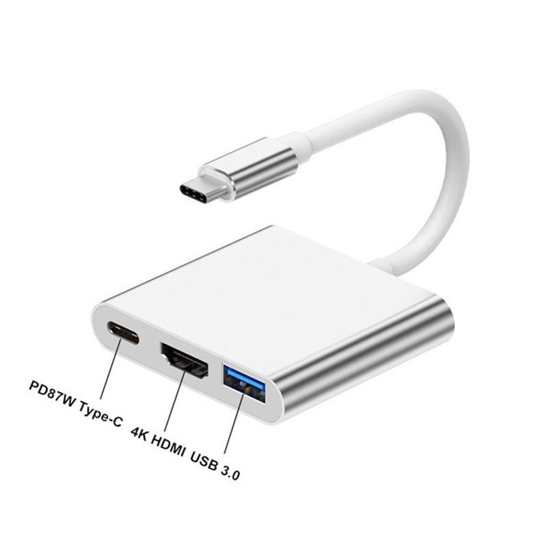 3'ü 1 arada USB Type C Hub, 4K - Tablet Accessories For Samsung incelemesi ve fiyatı