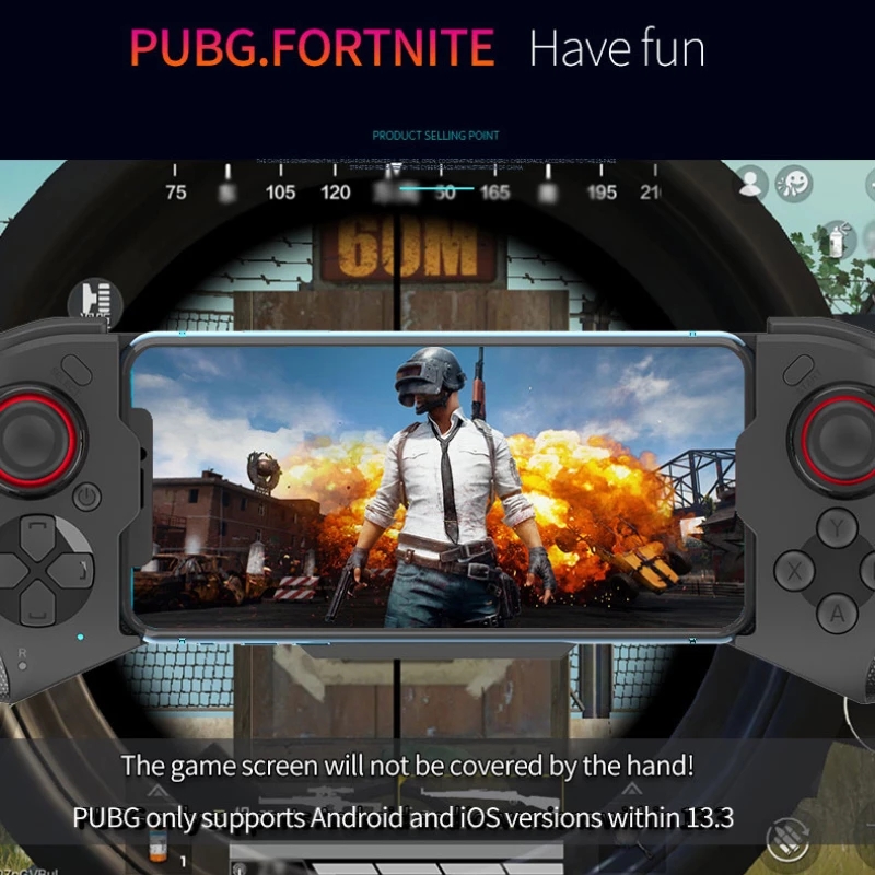 Gamepad iPhone Android için ce - Android Tablet Gaming Accessories incelemesi ve fiyatı