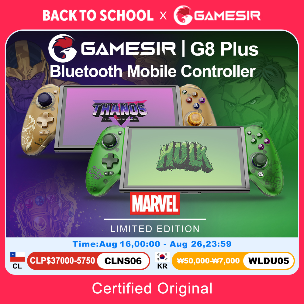 GameSir G8 Plus Hulk Edition T - Android Tablet Gaming Accessories incelemesi ve fiyatı