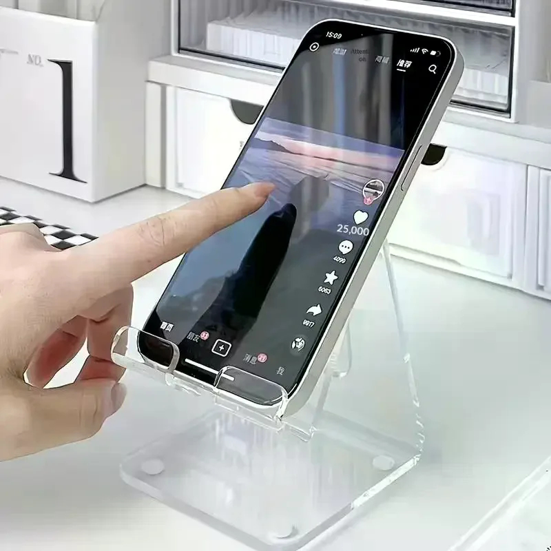 Şeffaf Akrilik Telefon Standı, - Tablet Accessories incelemesi ve fiyatı
