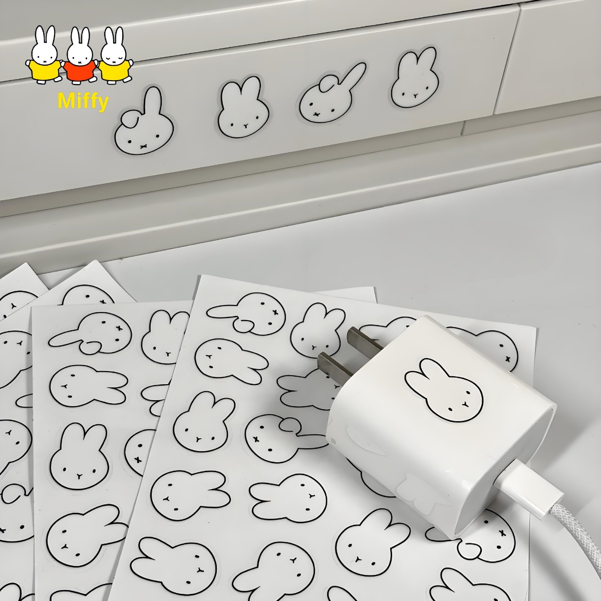 Kawaii Anime Miffy Tavşan Su B - Tablet Cute Accessories incelemesi ve fiyatı