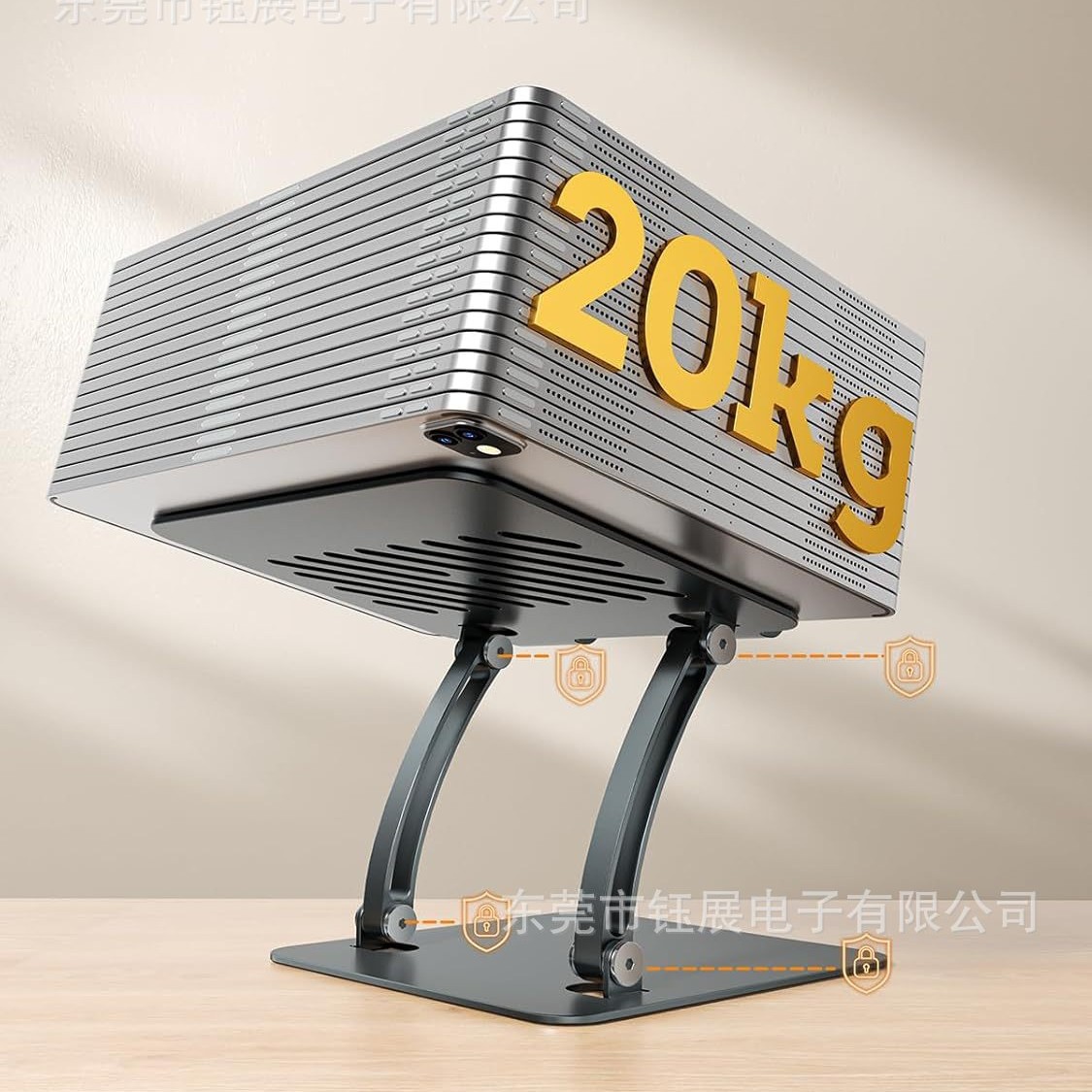 Tablet Tutucu Standı, Çift Çub - Tablet Stand Adjustable incelemesi ve fiyatı