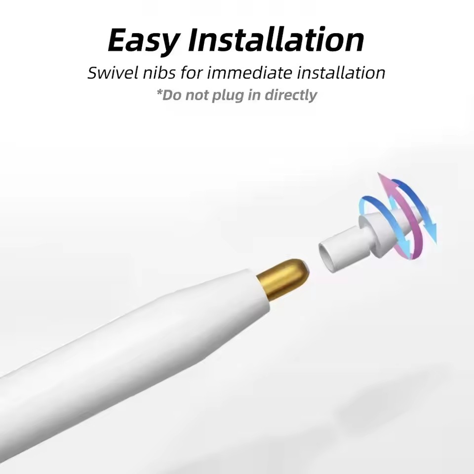 Apple Pencil 1. ve 2. Nesil iç - Stylus Replacement Tip incelemesi ve fiyatı